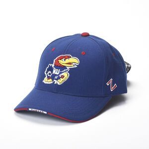 Kansas City University Blue Jayhawks Zepher The ZHat Adjustable Baseball Cap NWT